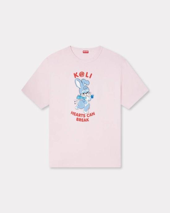 26SS 겐조 반팔 티셔츠 FG55TS2144SK 32 Flamingo