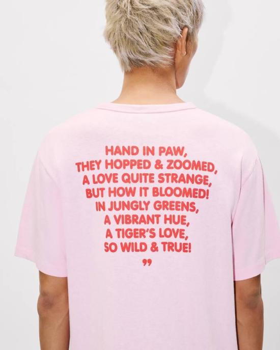 26SS 겐조 반팔 티셔츠 FG55TS2144SK 32 Flamingo - KENZO