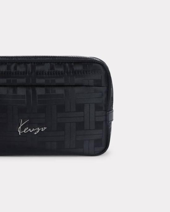 26SS 겐조 토트백 FF65SA507F22 99 Black - KENZO