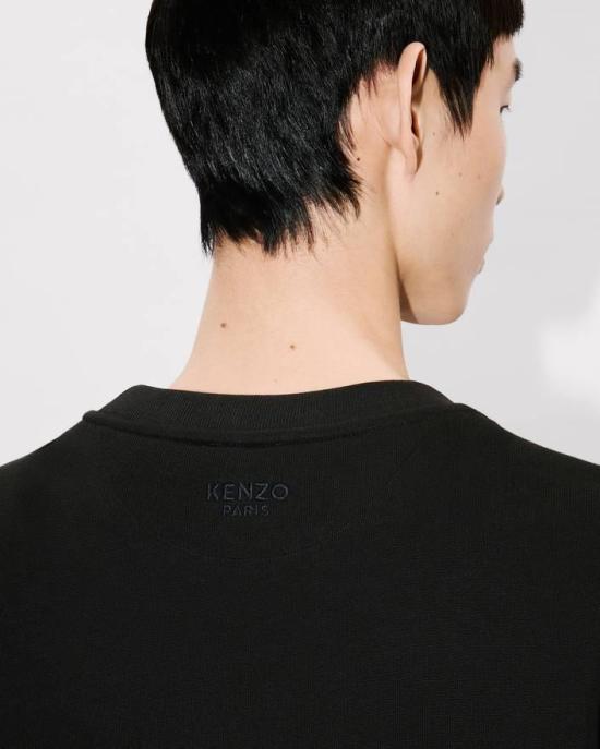 26SS 겐조 긴팔 티셔츠 FG55SW2054MJ 99J Black - KENZO