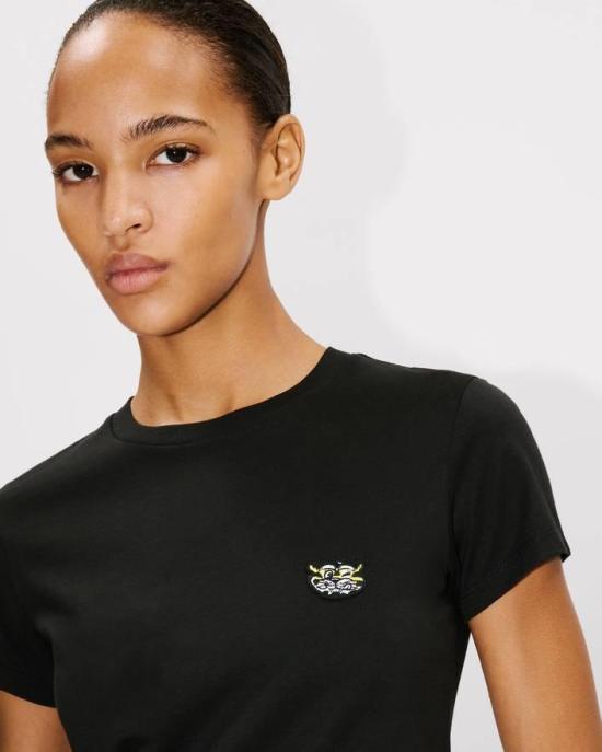 26SS 겐조 반팔 티셔츠 FG52TS2164SO 99J Black - KENZO