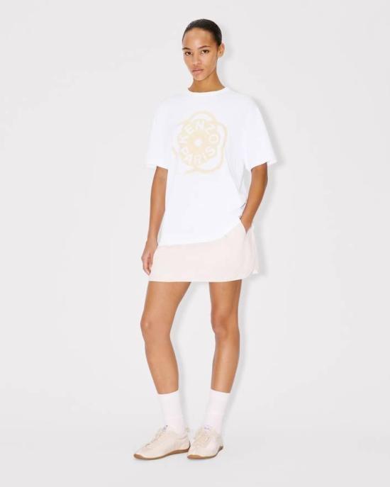 26SS 겐조 반팔 티셔츠 FG52TS3034SK 01 White - KENZO