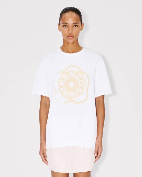 26SS 겐조 반팔 티셔츠 FG52TS3034SK 01 White - KENZO