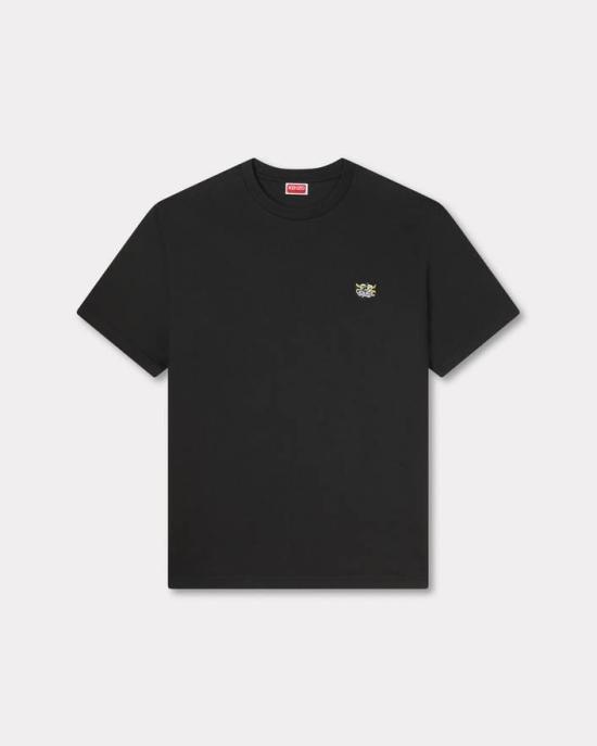 26SS 겐조 반팔 티셔츠 FG55TS2054SG 99J Black