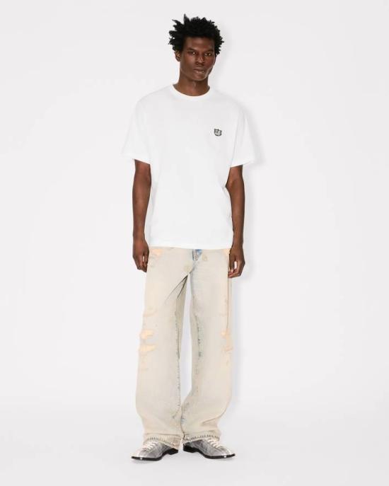 26SS 겐조 반팔 티셔츠 FG55TS2054SG 02 Beige - KENZO