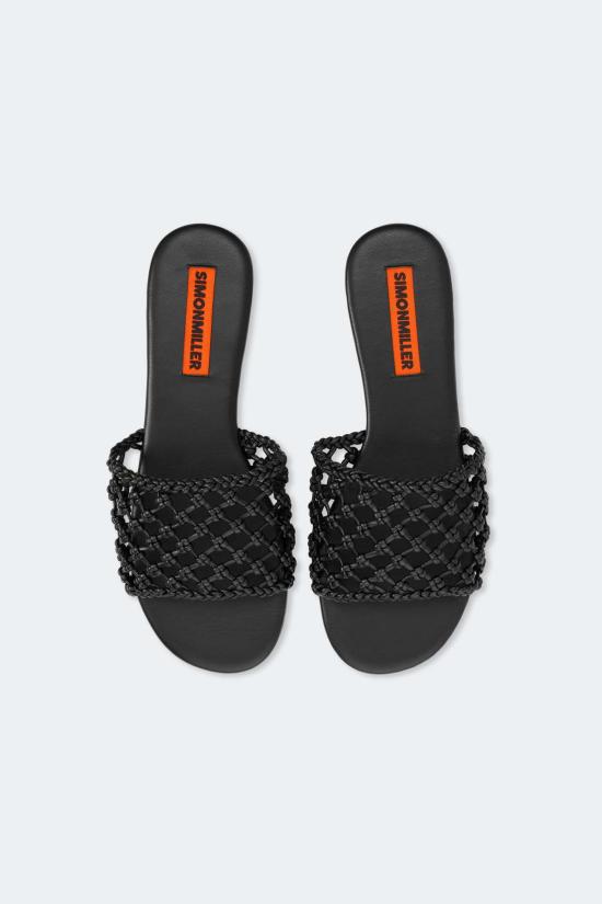  사이먼밀러 샌들 사이먼 밀러 노티드 살레르노  블랙 - SIMONMILLER