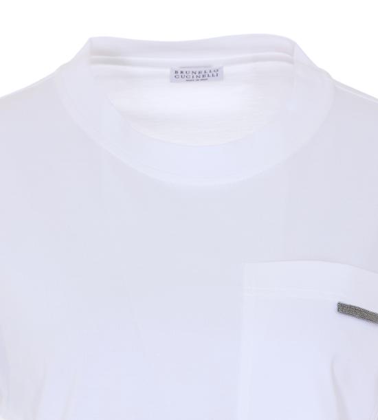 26SS 브루넬로 쿠치넬리 스웨터 M0T81EC710 C6159 White - BRUNELLO CUCINELLI