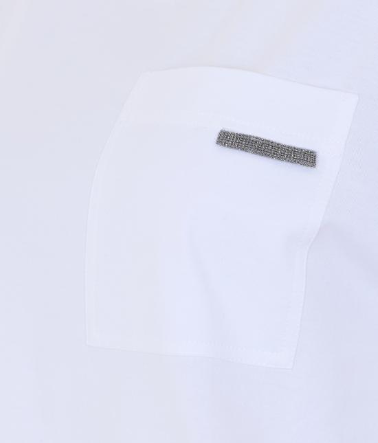 26SS 브루넬로 쿠치넬리 스웨터 M0T81EC710 C6159 White - BRUNELLO CUCINELLI