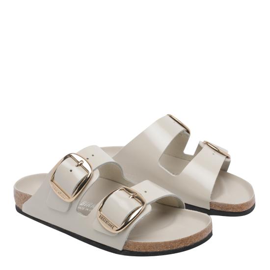 26SS 버켄스탁 샌들 1031873 SHINE OYSTER Grey - BIRKENSTOCK