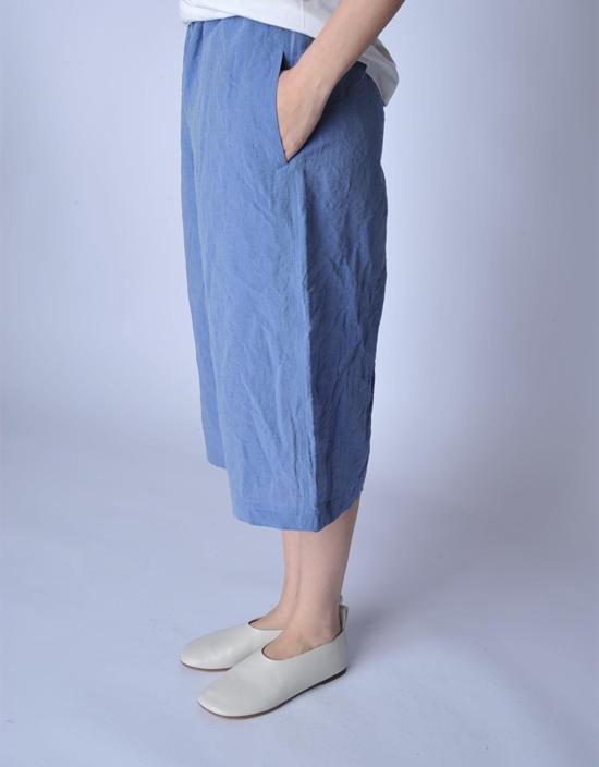  소피 드후레 숏팬츠 소피 드후어 플릭 린넨 드로스트링 쇼츠 - SOFIE D'HOORE