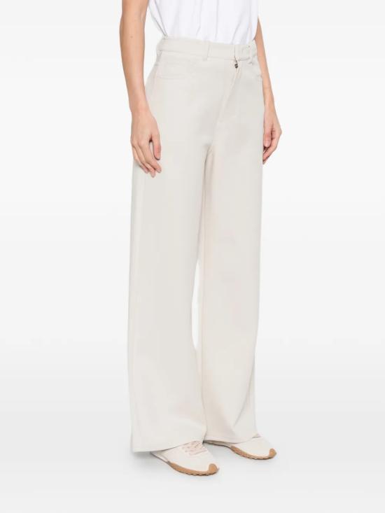 26SS 에스막스마라 스트레이트 팬츠 2619781033600 001 White - 'S MAX MARA