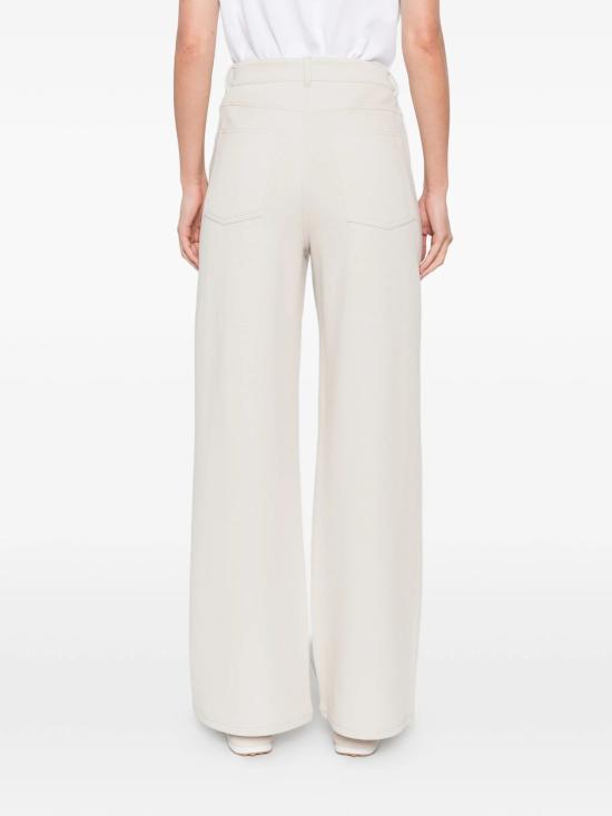 26SS 에스막스마라 스트레이트 팬츠 2619781033600 001 White - 'S MAX MARA