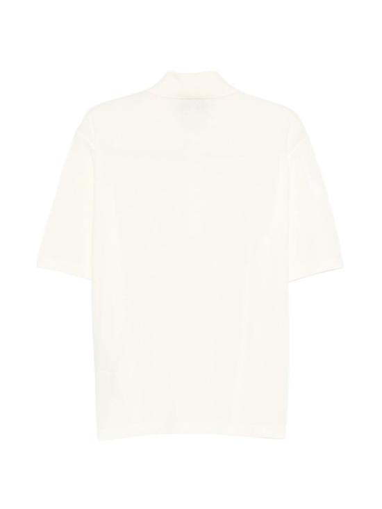  아미 반팔 티셔츠 Ami Alexandre Mattiussi Ami De Coeur 코튼 폴로 셔츠 베이지 - AMI