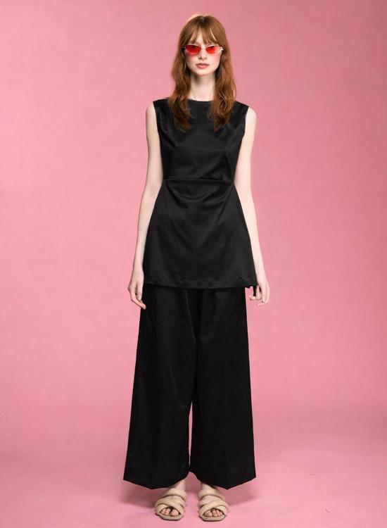  메그 블라우스 앞치마 상의