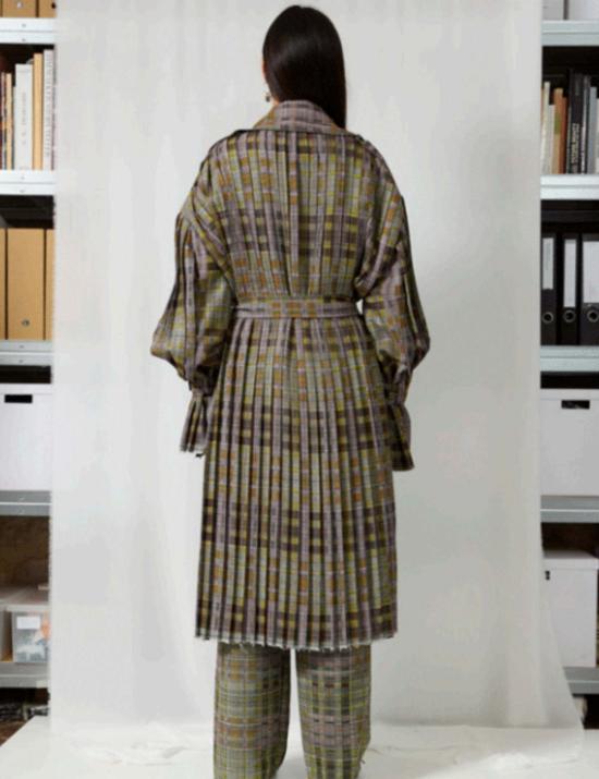  줄리아 호이어 트렌치 코트 에밀 플리츠 코트 라도미르 코트 - JULIA HEUER