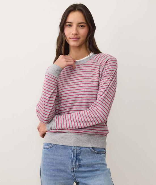  Marine Layer 스웨터 마린 레이어 리버서블 래글런 - OTHER BRANDS