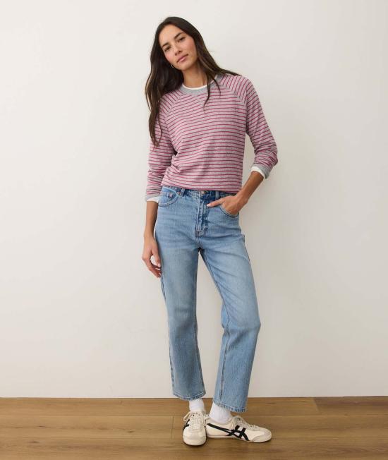  Marine Layer 스웨터 마린 레이어 리버서블 래글런 - OTHER BRANDS