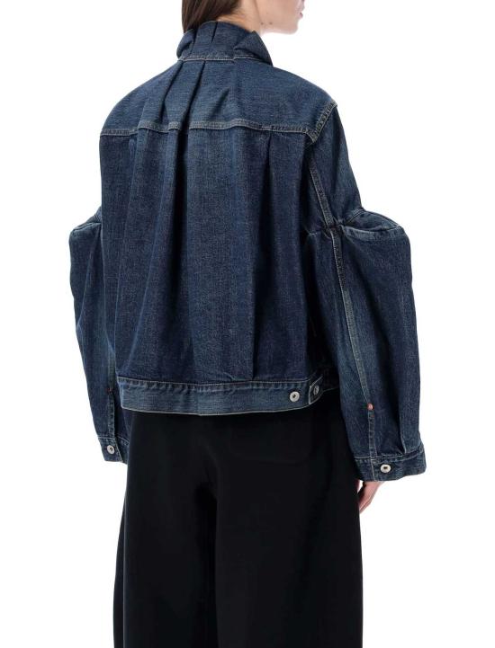  사카이 데님 자켓 데님 재킷 블루 - SACAI