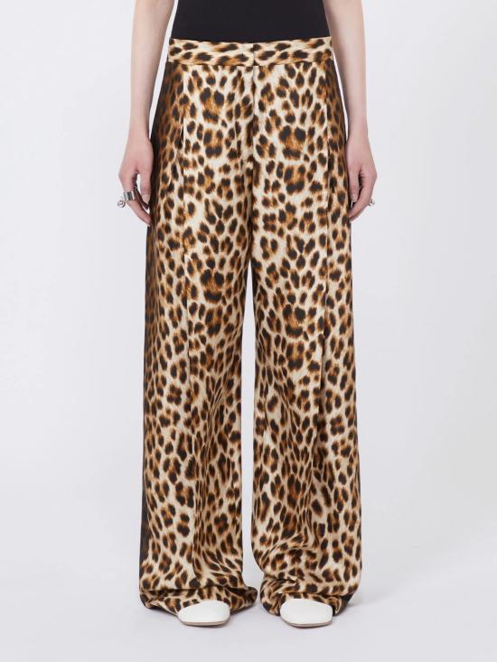 26SS 스포트막스 팔라초 팬츠 2612131052600 001 Brown - SPORTMAX