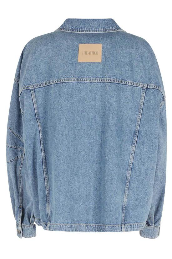  디 아티코 봄버 자켓 아티코 봄버 재킷 스카이 블루 - THE ATTICO