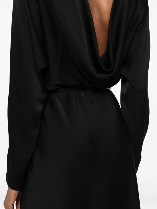 26SS 막스마라 스튜디오 미디 원피스 2616221043600 004 Black - MAX MARA STUDIO