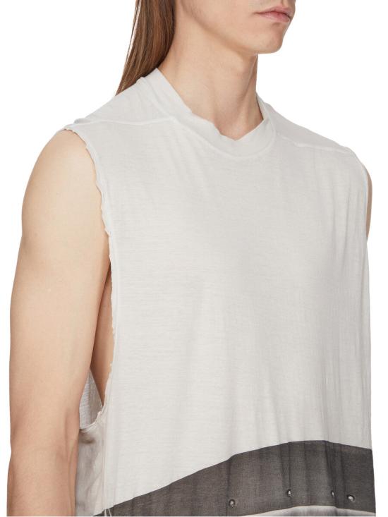 26SS 릭 오웬스 반팔 티셔츠 RR01F2108BHEP4 5109 White - RICK OWENS