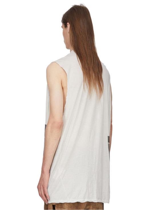 26SS 릭 오웬스 반팔 티셔츠 RR01F2108BHEP4 5109 White - RICK OWENS