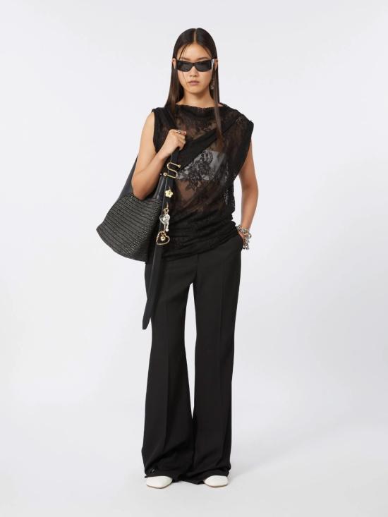 26SS 스포트막스 블라우스 2612931012600 004 Black - SPORTMAX