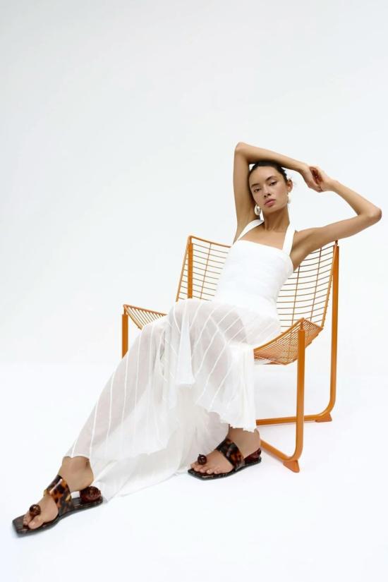  시그니피컨트 아더 롱 원피스 Significant Other Nessa 맥시 드레스 아이보리 - SIGNIFICANT OTHER