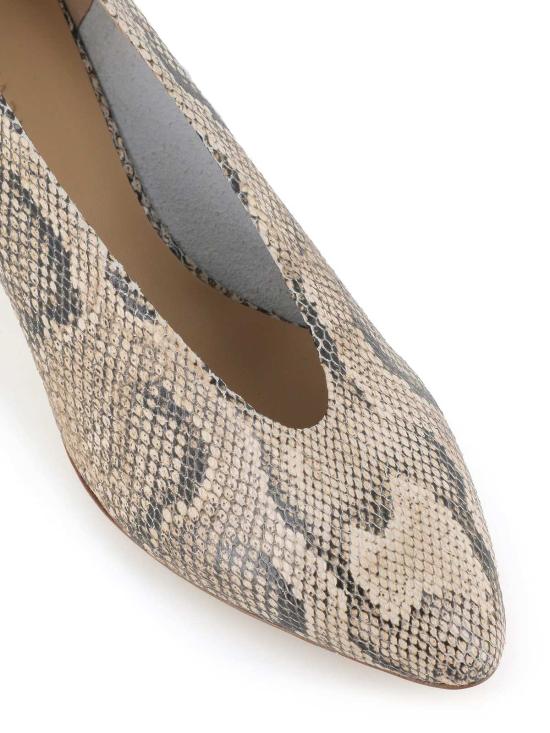  델 칼로 힐/펌프스 델카를로 데콜테 12104 힐 파이톤 - DEL CARLO