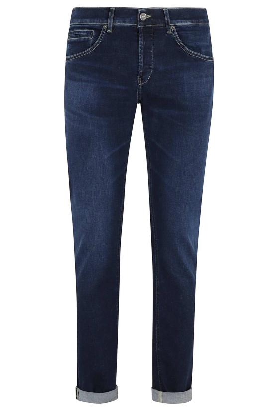  돈답 데님 팬츠 돈덥 조지 5포켓 스키니 진 다크 블루