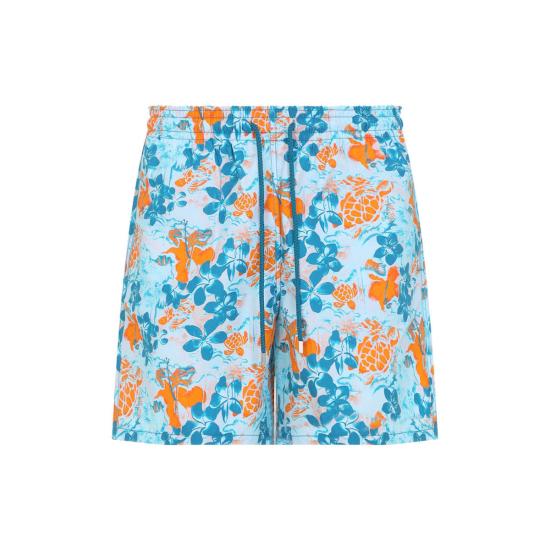  빌보콰 스윔팬츠 빌브레퀸 무레아 정글 거북이 수영복 동전 동전 - VILEBREQUIN