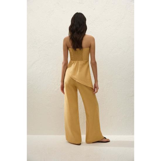  페이스풀더브랜드 스트레이트 팬츠 페이스풀 더 브랜드 시나 팬츠 마리골드 - FAITHFULL THE BRAND