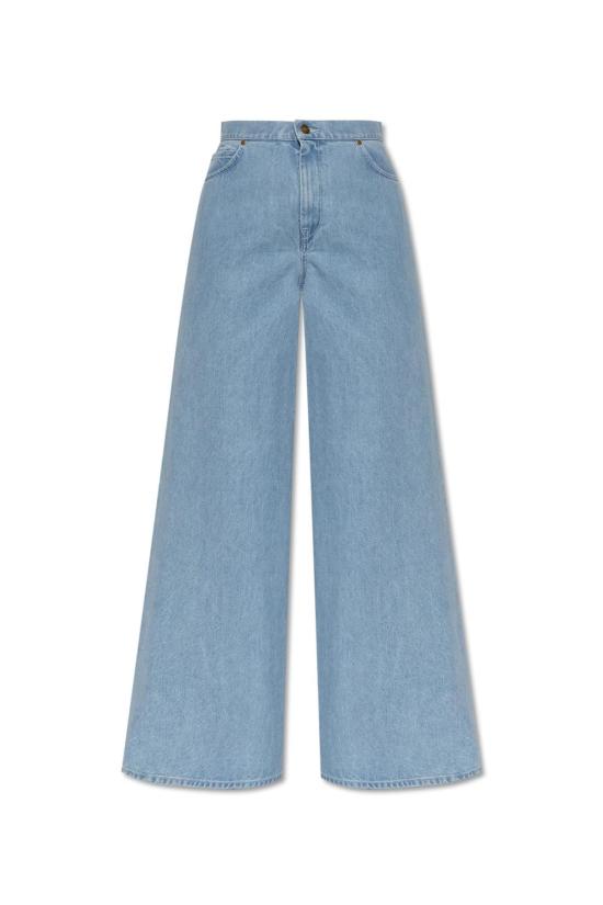  막스마라 데님 팬츠 아파리 진 클리어 블루