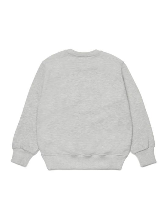  [키즈] 디젤 풀오버 로고 아동용 스웨트셔츠 (회색) - DIESEL