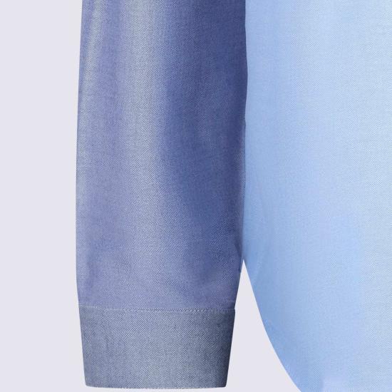  마르니 긴팔 셔츠 라이트 블루 코튼 셔츠 - MARNI