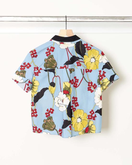  마르니 셔츠 플로럴 포켓 셔츠 - MARNI