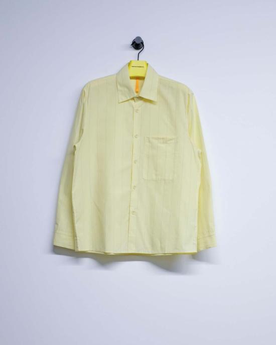  맨틀 긴팔 셔츠 R20 S4 옐로우 핀 오드 셔츠