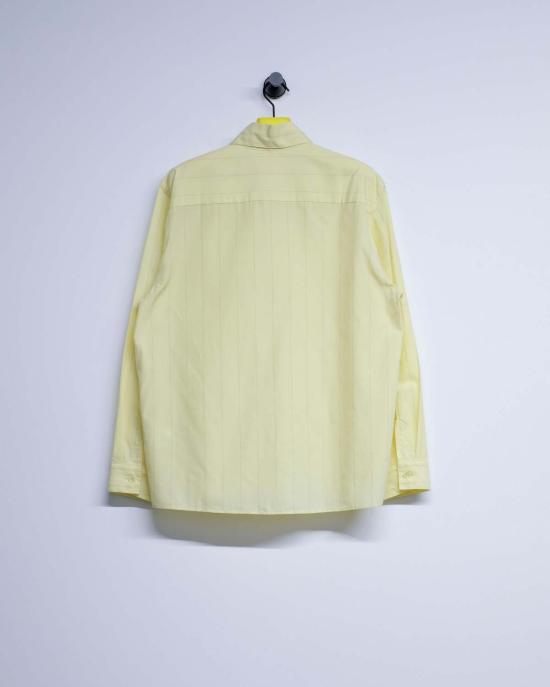  맨틀 긴팔 셔츠 R20 S4 옐로우 핀 오드 셔츠 - MAN-TLE