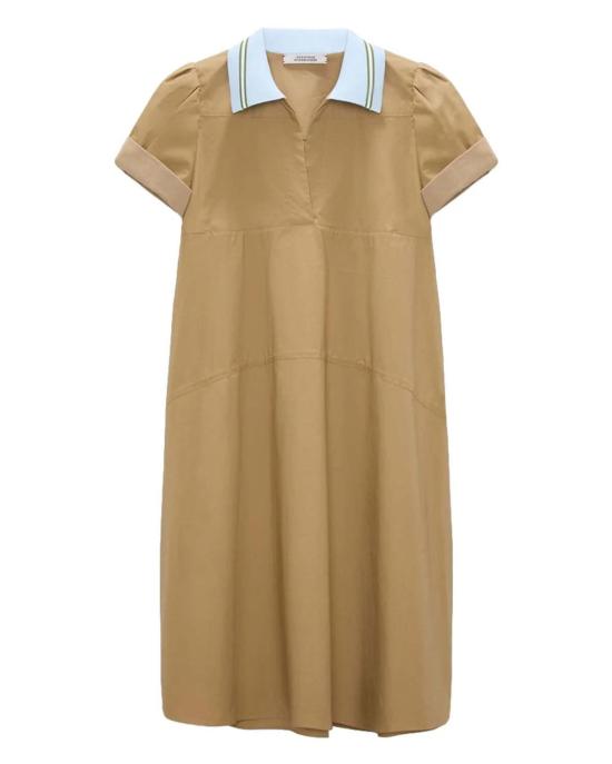  도로시 슈마허 숏 원피스 도로테 슈마허 포플린 파워 드레스 브라운