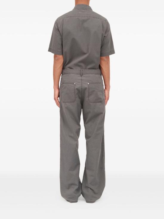  MM6 메종마르지엘라 데님 팬츠 Mm6 메종 마르지엘라 와이드 레그  진 그레이 - MM6 MAISON MARGIELA