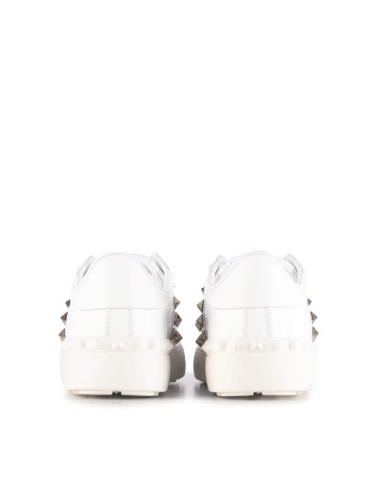  발렌티노 가라바니 스니커즈 락스터드 언타이틀드 카프스킨  화이트 - VALENTINO GARAVANI