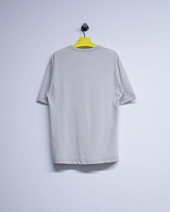  르메르 반팔 티셔츠 펄 코튼 박시 - LEMAIRE