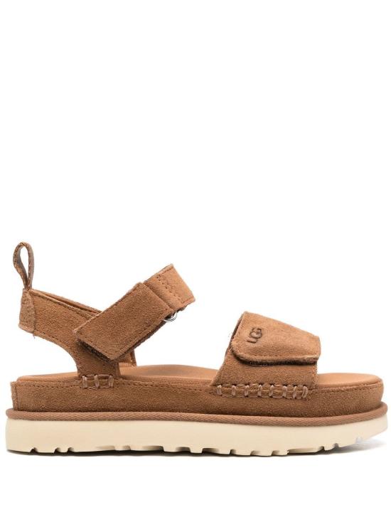 26SS 어그 골든스타 플랫폼 스트랩 샌들 1136783 CHE Chestnut