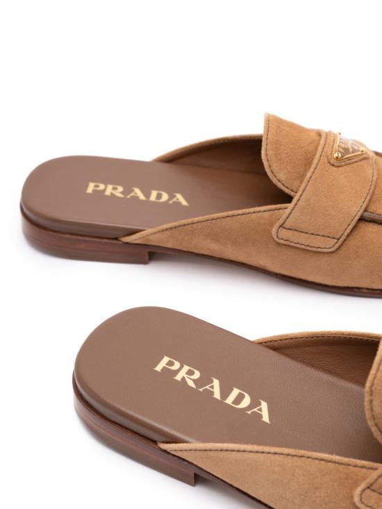 26SS 프라다 레더 슬리퍼 레더 슬리퍼 1D766N103 F 010F0401 - PRADA