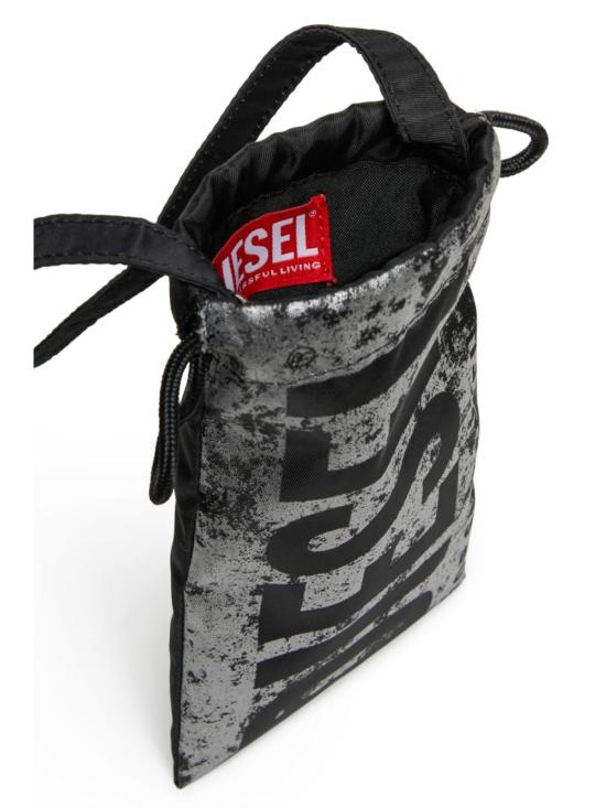  [키즈] 디젤 백팩 로고 클러치 백 (블랙) 키즈용 - DIESEL