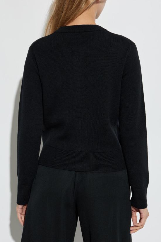  아미 가디건 알렉상드르 마티우시 울  블랙 - AMI