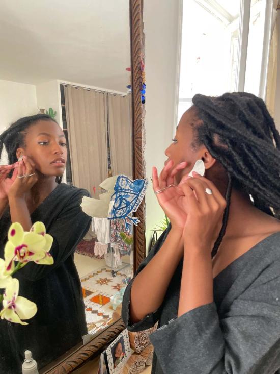  해피 프렌치 갱 이어링 Happyfrenchgang 아쿠아 - HAPPY FRENCH GANG