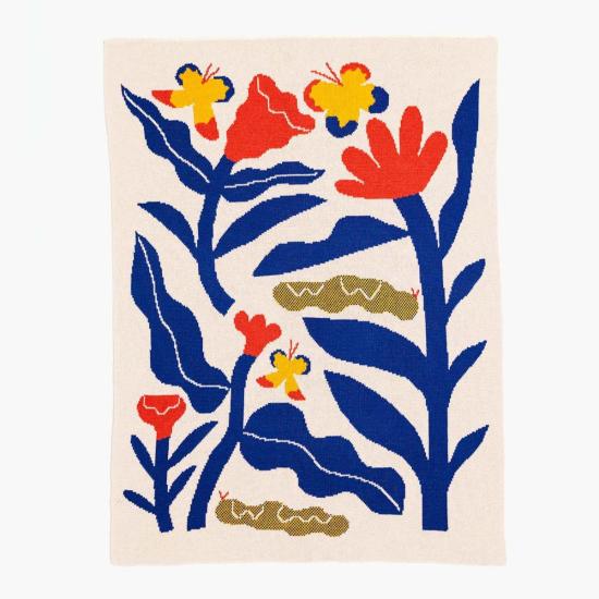  [키즈] Amélie Lehoux 욕실 텍스타일 슬로우다운 스튜디오 빠삐용스 미니 블랭킷