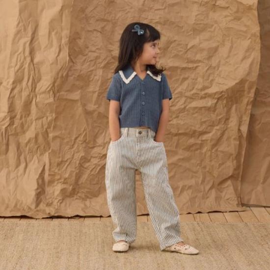  [키즈] Rylee + Cru 진 키즈 라일리 + 크루 배럴  내추럴 - OTHER BRANDS